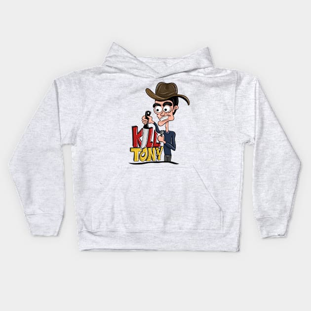 Kill Tony Podcast - Tony Hinchcliffe Kids Hoodie by Ina